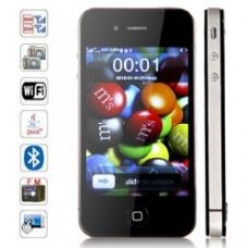Celular 3,5 polegadas 4GS,Wifi,32G,Java,2 chips,Touch(Preto)