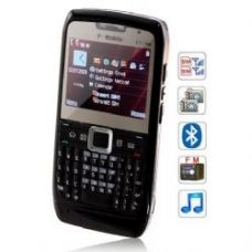 Celular 2,2 polegadas E71 FM Dual Bluetooth Teclado QWERTY (